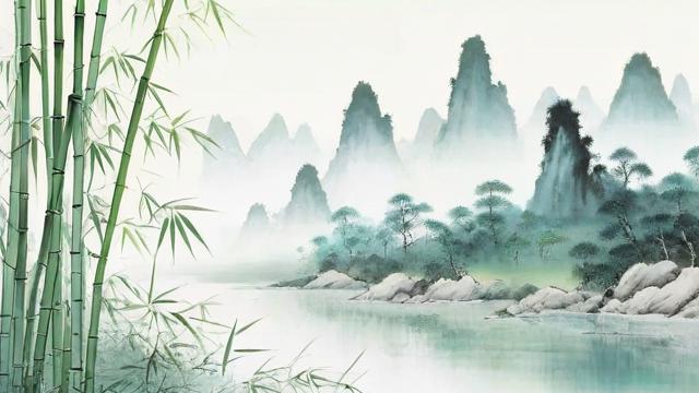 竹子山水画的艺术魅力与创作技巧全解析 第3张 竹子山水画的艺术魅力与创作技巧全解析 第3张