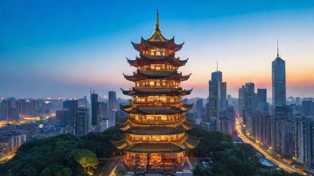 黄鹤楼位置详解：武汉著名地标的历史变迁与游玩攻略