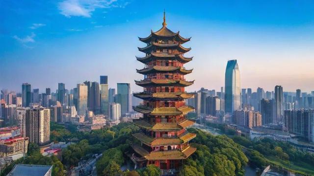 黄鹤楼位置详解:武汉著名地标的历史变迁与游玩攻略 第3张 黄鹤楼位置详解:武汉著名地标的历史变迁与游玩攻略 第3张