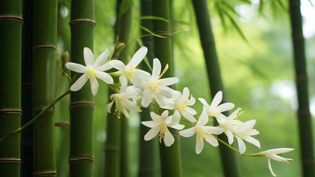 探寻竹子开花图片背后的自然奇观与文化价值 第2张 探寻竹子开花图片背后的自然奇观与文化价值 第2张