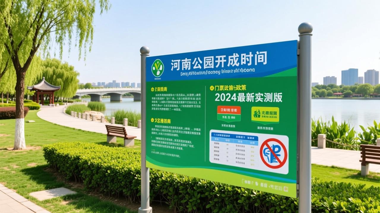 河南岸公园开放时间、门票政策与交通指南(2024最新实测版) 第1张 河南岸公园开放时间、门票政策与交通指南(2024最新实测版) 第1张