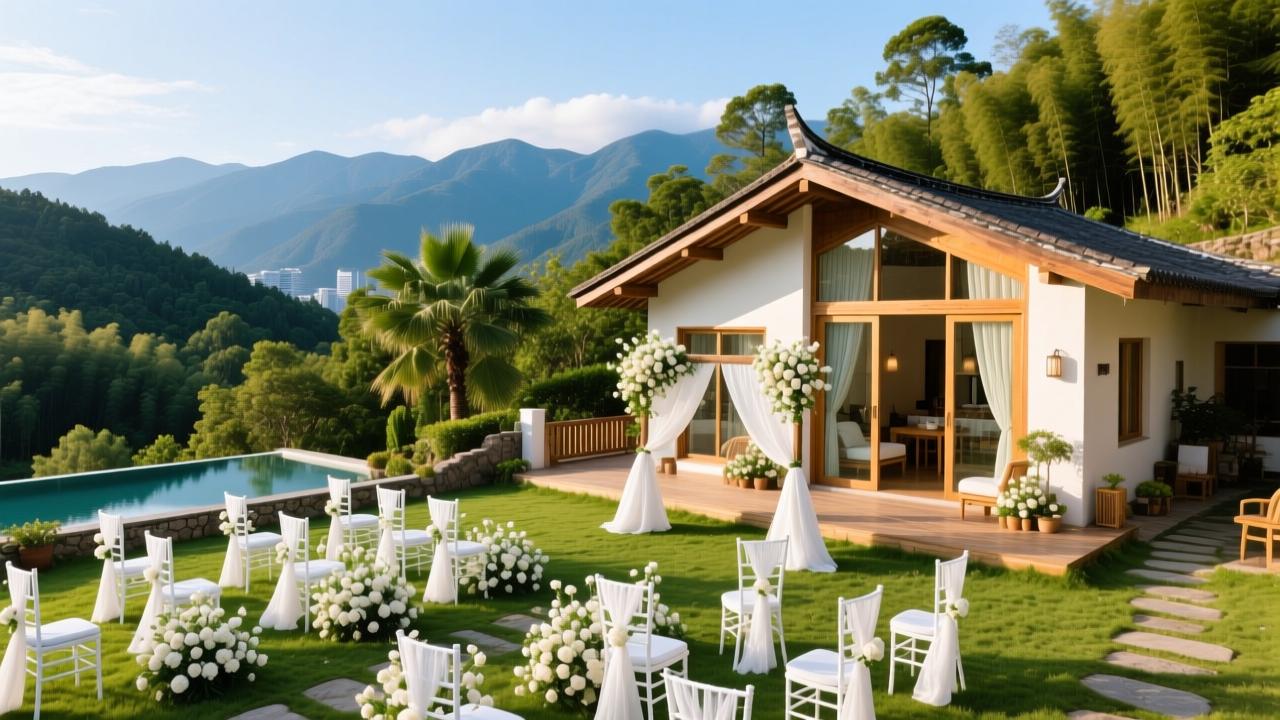 适合办婚礼的酒店推荐｜五星级酒店+小众民宿式婚礼场地真实测评（含北上广深Top5+莫干山/大理/闽南/川西8家宝藏）  第3张