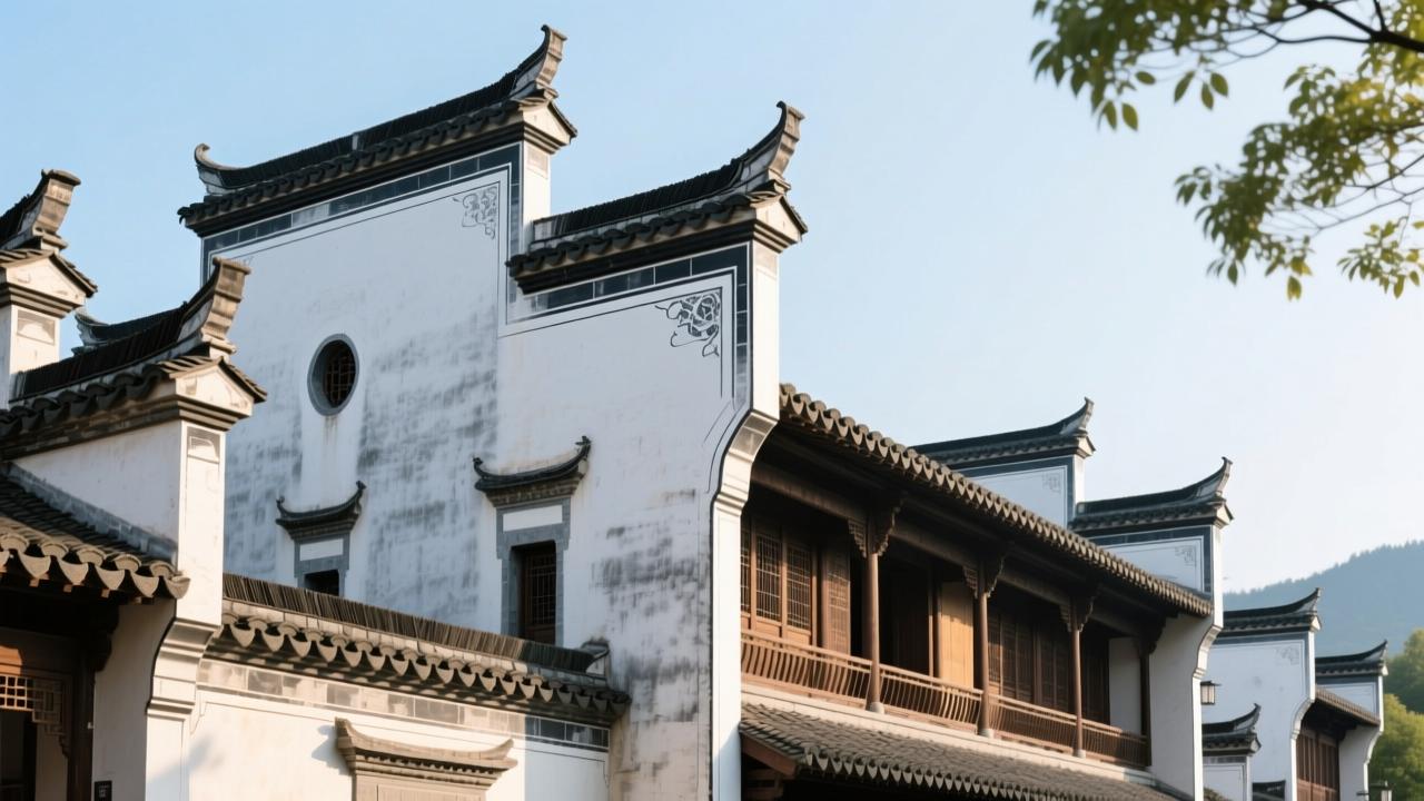徽派建筑风格的当代重生：从马头墙到AI生成立面的活态传承  第3张