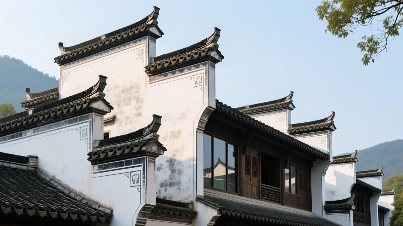 徽派建筑风格的当代重生：从马头墙到AI生成立面的活态传承  第4张