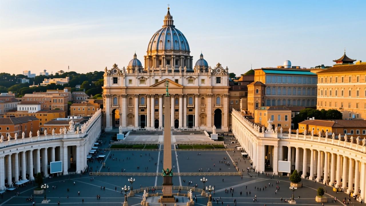 巴洛克风格建筑全解析：从罗马圣彼得广场到北京大兴机场的震撼演变  第2张