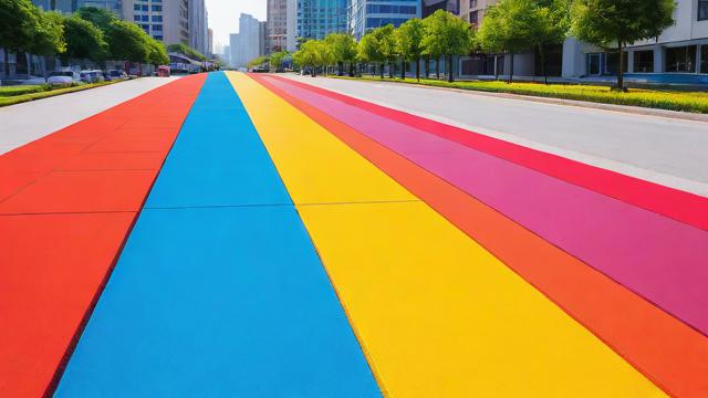 彩色路面施工:提升城市美观与交通安全的完美结合 第2张 彩色路面施工:提升城市美观与交通安全的完美结合 第2张