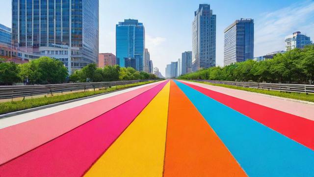 彩色路面施工:提升城市美观与交通安全的完美结合 第3张 彩色路面施工:提升城市美观与交通安全的完美结合 第3张