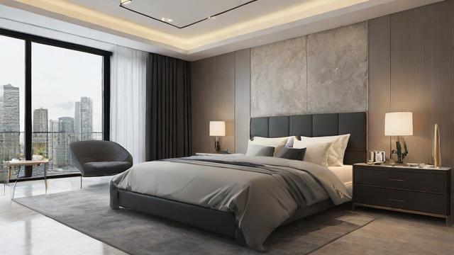 家装设计效果图现代风格 bedroom布局提升舒适度 第2张 家装设计效果图现代风格 bedroom布局提升舒适度 第2张