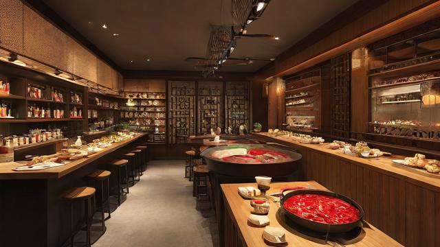 火锅店装修设计全攻略:风格、空间与材料选择的完美结合 第2张 火锅店装修设计全攻略:风格、空间与材料选择的完美结合 第2张