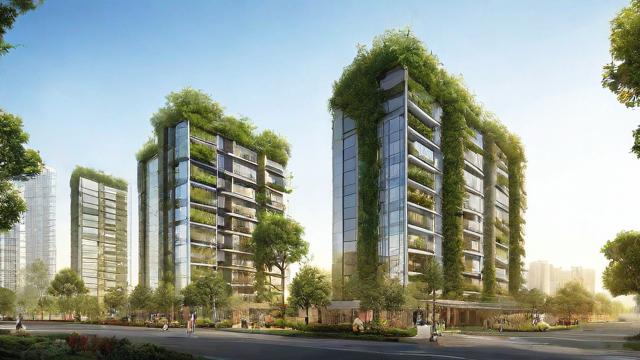 第四代建筑引领未来：绿色生态设计与垂直森林概念解析