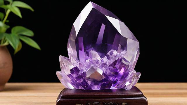 紫水晶摆件风水布局与选购保养全攻略 第2张 紫水晶摆件风水布局与选购保养全攻略 第2张
