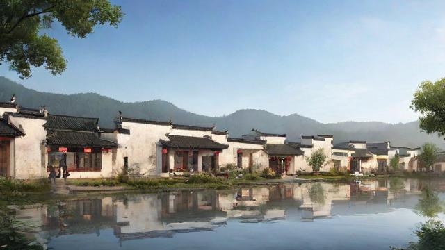 徽派建筑特点与现代设计完美融合，打造传统文化新魅力  第2张