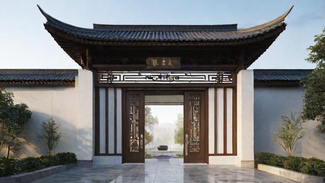 门庭图片大全：打造古典与现代风格的完美入口设计
