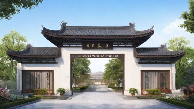 门庭图片大全:打造古典与现代风格的完美入口设计 第3张 门庭图片大全:打造古典与现代风格的完美入口设计 第3张