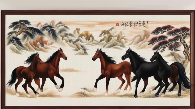 八骏图十字绣教程:从入门到精通,打造属于你的艺术珍品 第2张 八骏图十字绣教程:从入门到精通,打造属于你的艺术珍品 第2张