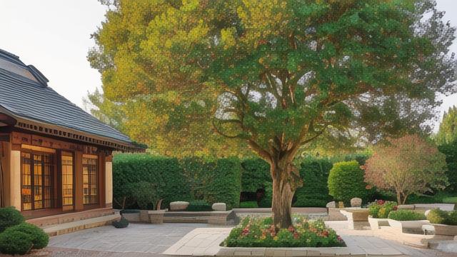 庭院景观树种植技巧与养护指南，打造四季如画的美丽空间  第2张