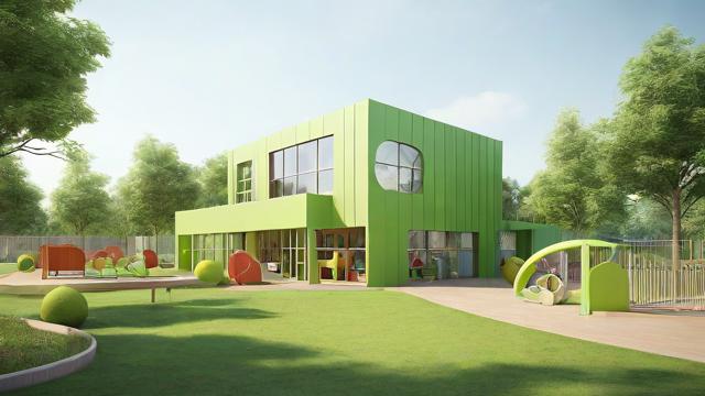 幼儿园建筑设计:打造安全、智能与绿色的成长空间 第3张 幼儿园建筑设计:打造安全、智能与绿色的成长空间 第3张