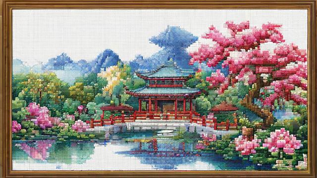 家和万事兴十字绣图案设计与刺绣技巧全攻略 第2张 家和万事兴十字绣图案设计与刺绣技巧全攻略 第2张