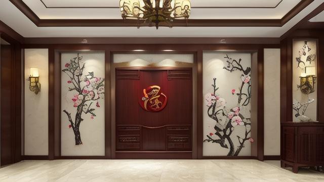 迎门墙图片大全：如何选择适合自己的迎门墙风格并打造完美家居第一印象