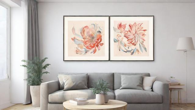 壁画客厅挂画:如何选择、搭配与保养打造完美家居空间 第2张 壁画客厅挂画:如何选择、搭配与保养打造完美家居空间 第2张