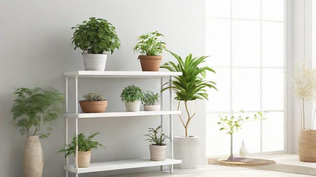 花盆架图片大全：室内设计趋势与搭配技巧