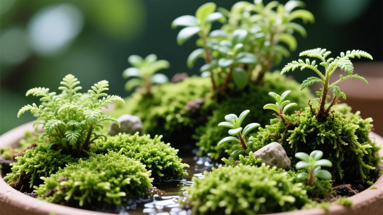 苔藓类植物养护全攻略:从分类到园艺应用,轻松打造绿色微景观 第3张 苔藓类植物养护全攻略:从分类到园艺应用,轻松打造绿色微景观 第3张