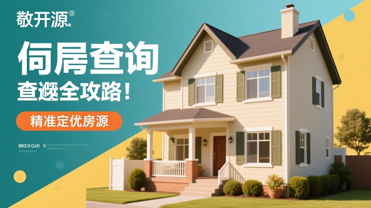 新房源信息查询全攻略：5大高效技巧教你避开虚假房源，精准锁定优质好房  第3张