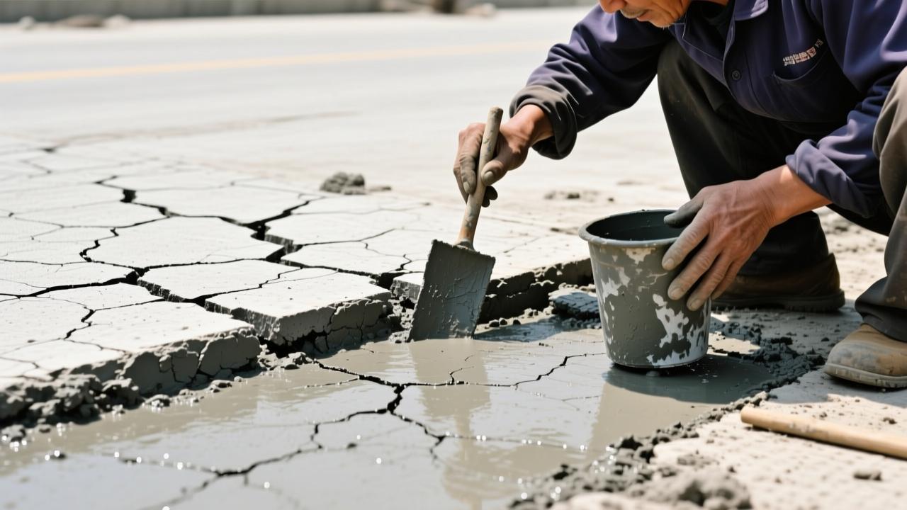 混凝土路面修复怎么又快又牢？十年老师傅揭秘裂缝修补三大绝招