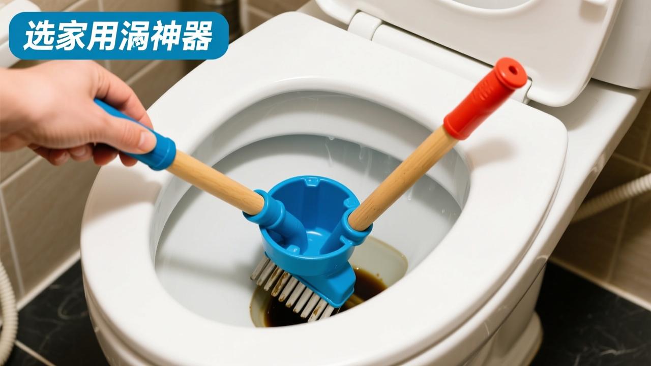 通马桶工具怎么选？家用疏通神器推荐，轻松解决堵塞烦恼