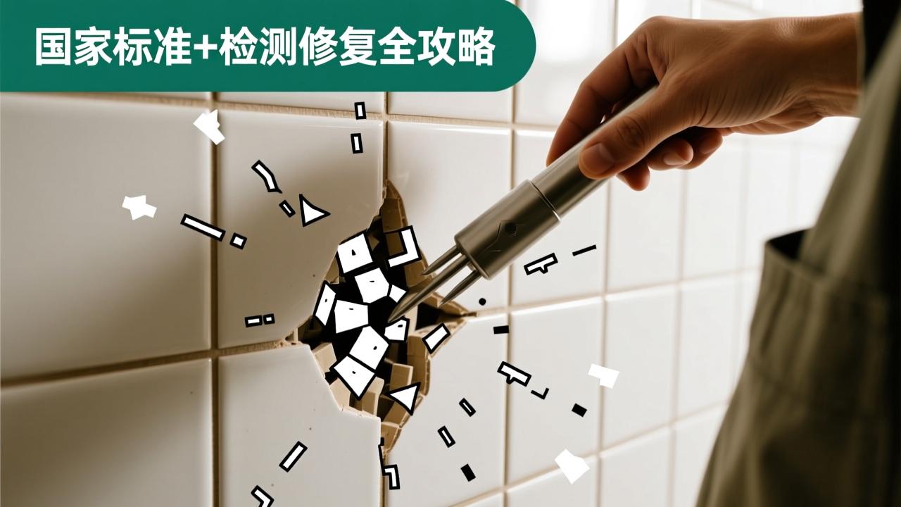瓷砖空鼓率超标怎么办？国家标准+检测修复全攻略