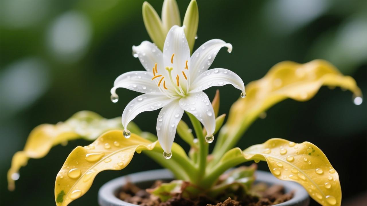 滴水观音花怎么养才安全又好看？掌握这几点轻松避开毒性与黄叶问题