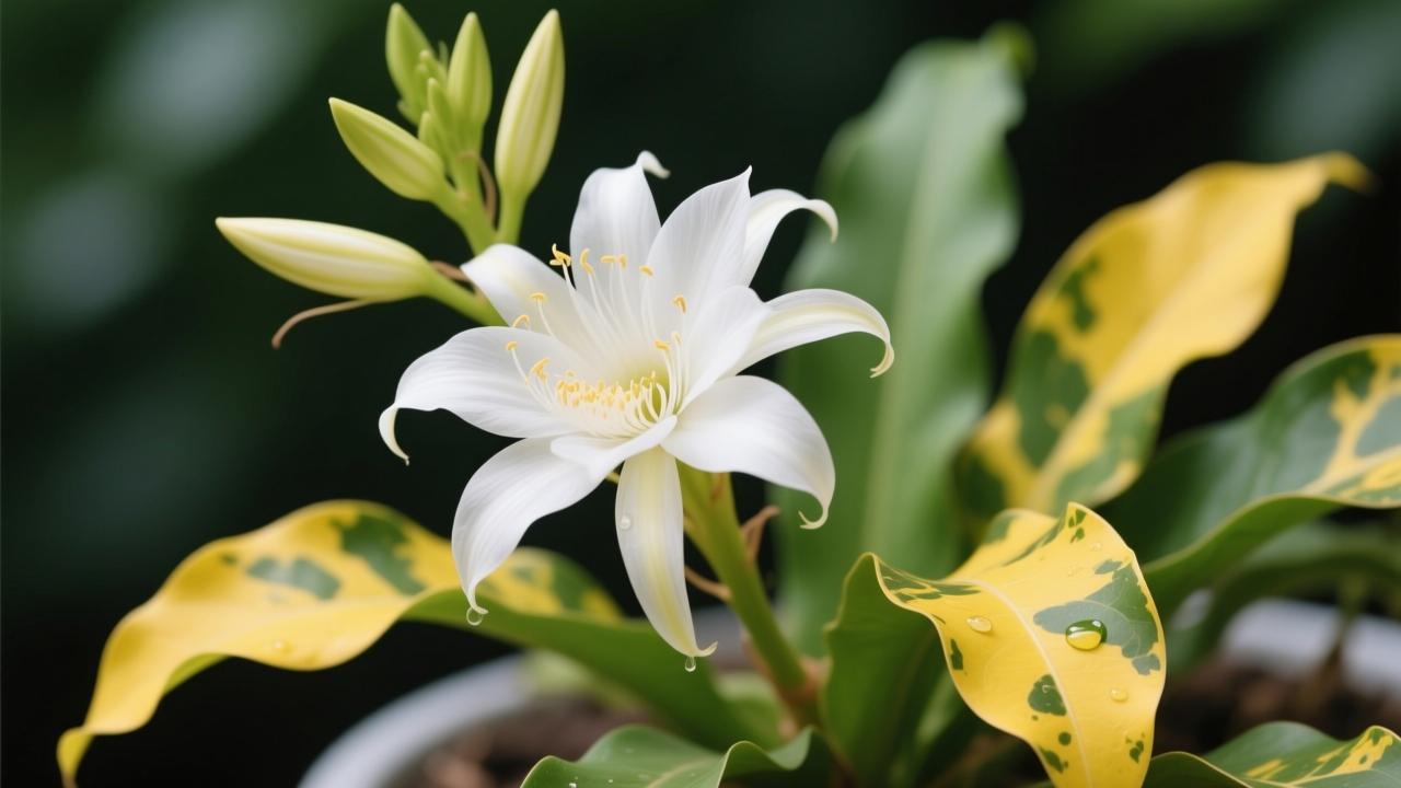 滴水观音花怎么养才安全又好看？掌握这几点轻松避开毒性与黄叶问题  第3张