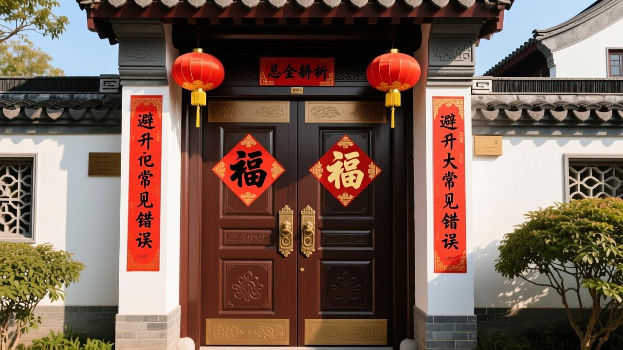 大门风水禁忌全解析：避开10大常见错误，提升家宅运势的实用指南  第2张