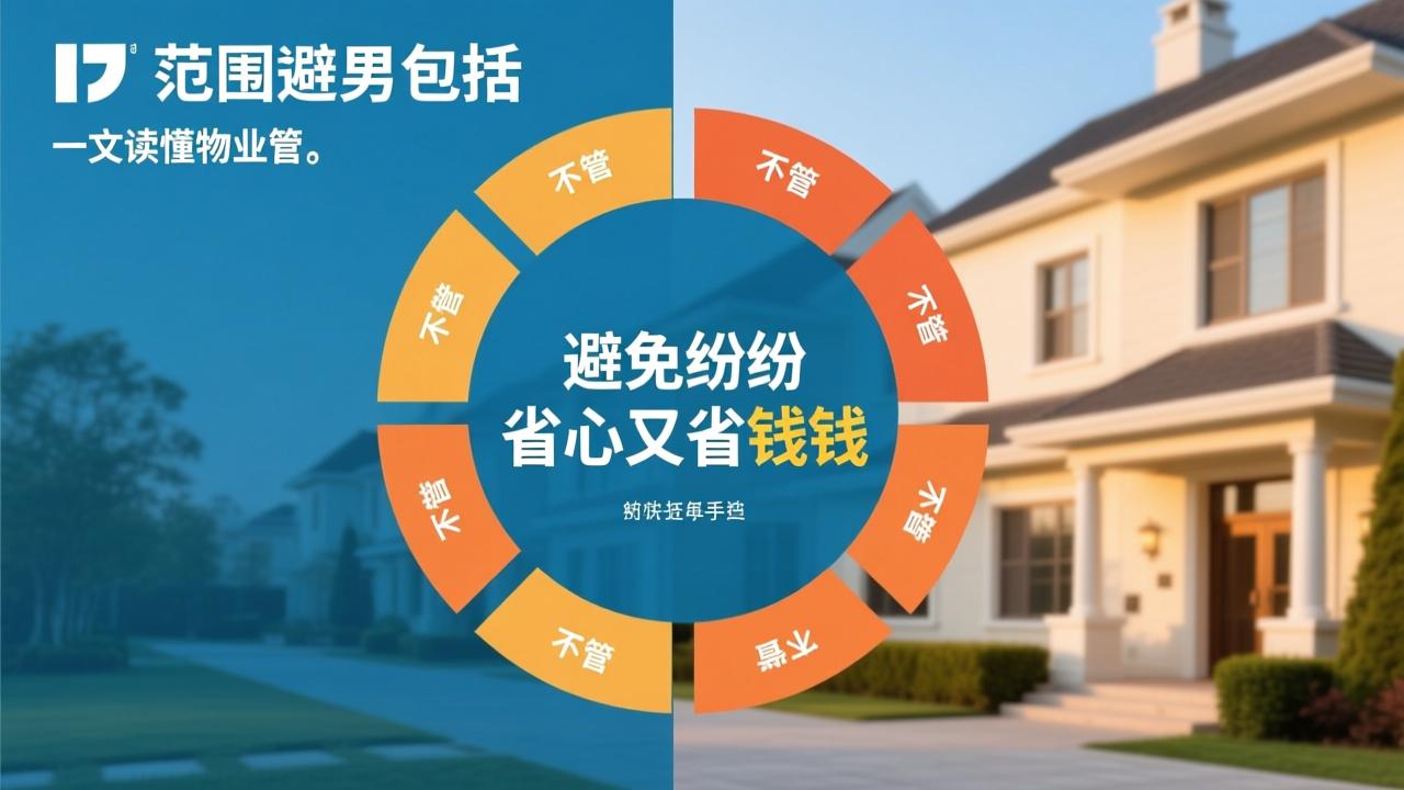 物业服务范围到底包括哪些？一文读懂物业管什么、不管什么，避免纠纷省心又省钱