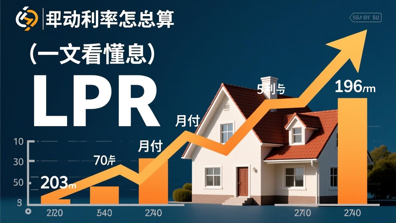 买房利率怎么算？一文看懂LPR、月供与总利息的计算方法