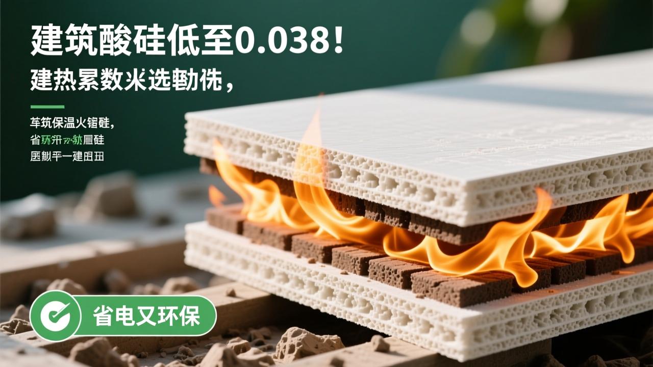 复合硅酸盐板导热系数低至0.038！建筑保温防火首选，省电又环保  第3张