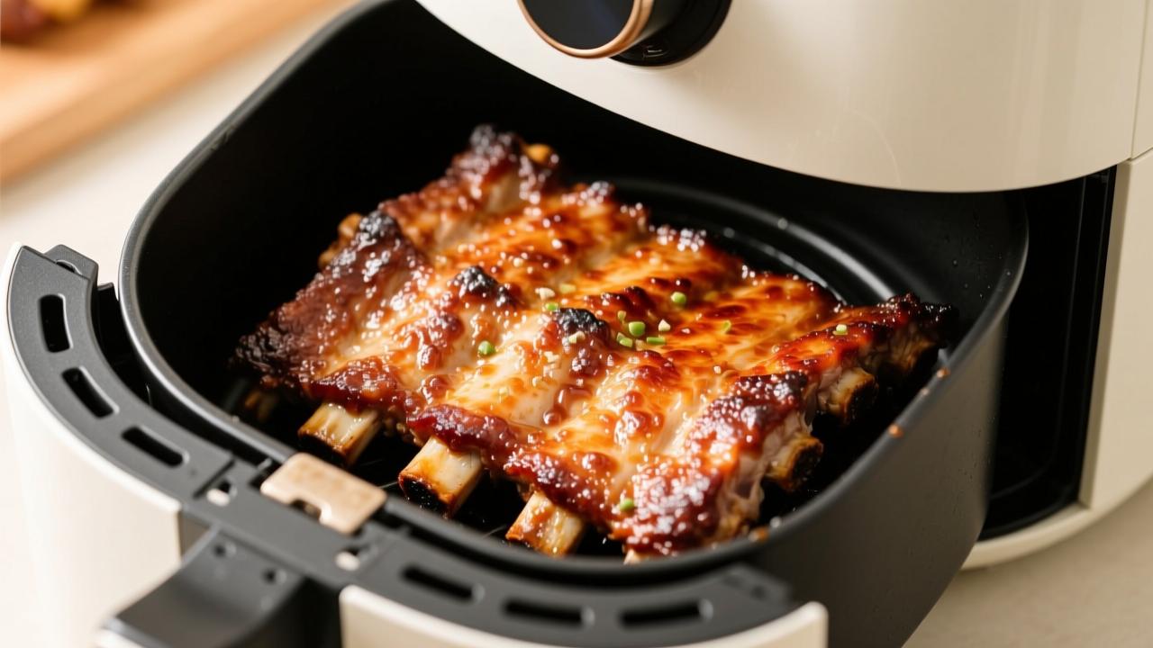 空气炸锅炸排骨怎么做好吃？外酥里嫩不柴的秘诀全在这  第3张