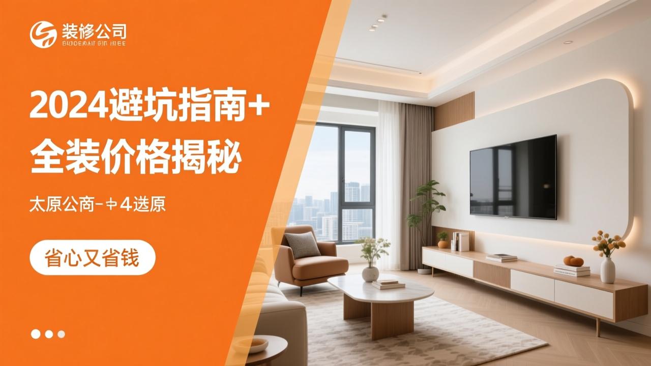 太原装修公司怎么选？2024避坑指南+全包价格揭秘，省心又省钱