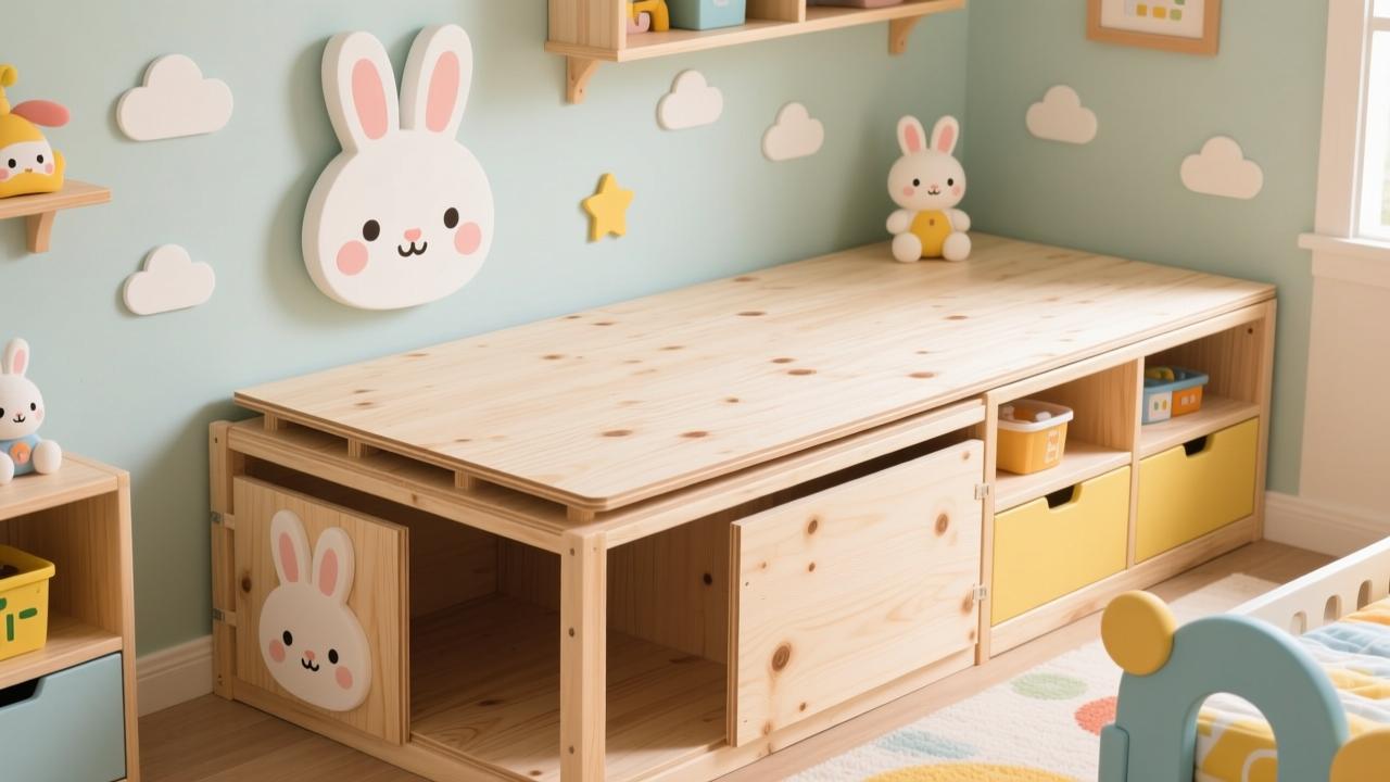 兔宝宝欧松板真实使用体验：环保ENF级+超强承重，儿童房装修安心之选