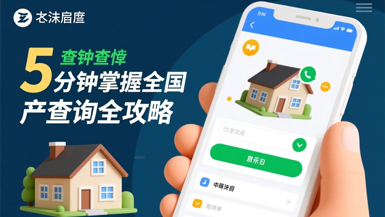 查名下房产怎么查？5分钟掌握全国房产查询全攻略