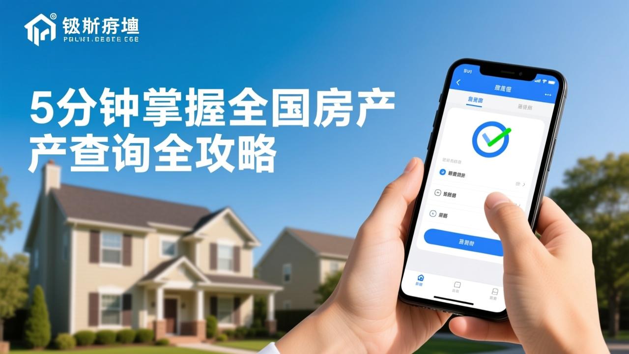 查名下房产怎么查?5分钟掌握全国房产查询全攻略 第2张 查名下房产怎么查?5分钟掌握全国房产查询全攻略 第2张