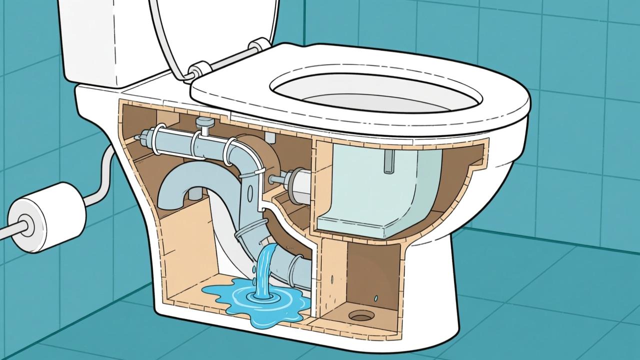 马桶的结构图全解析：看懂内部构造，轻松解决漏水、堵塞问题  第4张