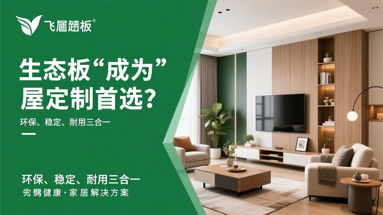 腾飞生态板为什么成为全屋定制首选?环保、稳定、耐用三合一的健康家居解决方案 第2张 腾飞生态板为什么成为全屋定制首选?环保、稳定、耐用三合一的健康家居解决方案 第2张
