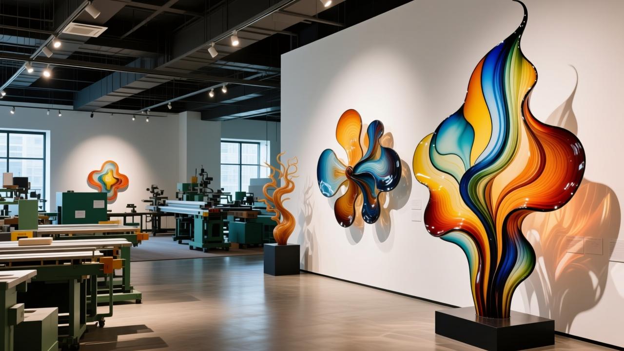 艺术玻璃加工全解析：从设计到工艺，打造会说话的空间艺术品  第4张