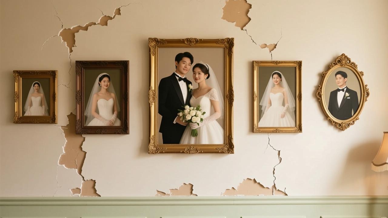 婚纱照怎么挂墙上不伤墙又美观?5种方法+黄金高度揭秘 第2张 婚纱照怎么挂墙上不伤墙又美观?5种方法+黄金高度揭秘 第2张
