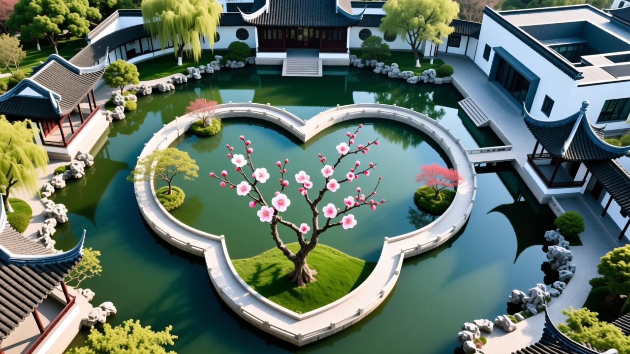 梅花形布置：从古典园林到现代建筑的美学与力学双重智慧