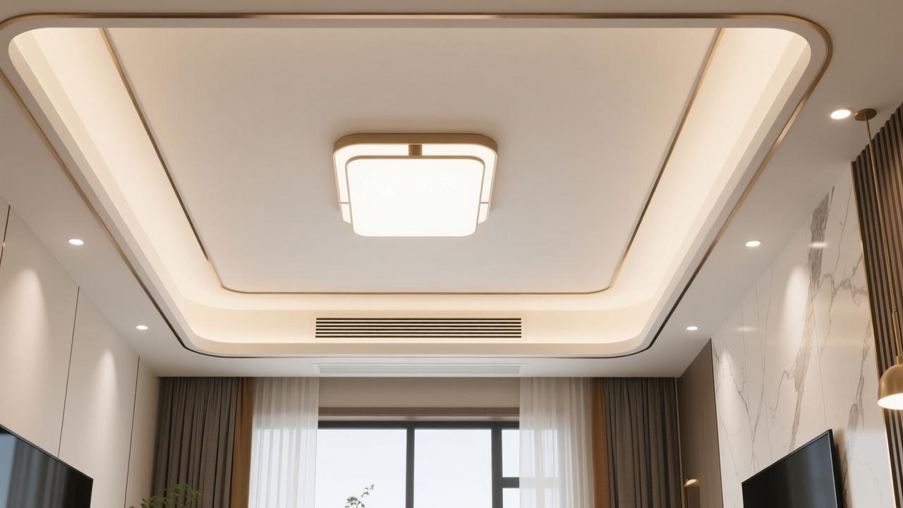 二级吊顶效果图怎么选?避坑指南+风格搭配全解析  第2张 二级吊顶效果图怎么选?避坑指南+风格搭配全解析  第2张