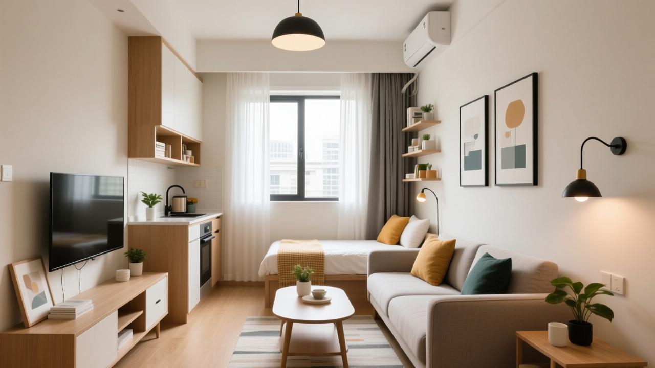 小户型家装设计怎么做?60平住出80平效果的3大设计秘诀 第2张 小户型家装设计怎么做?60平住出80平效果的3大设计秘诀 第2张