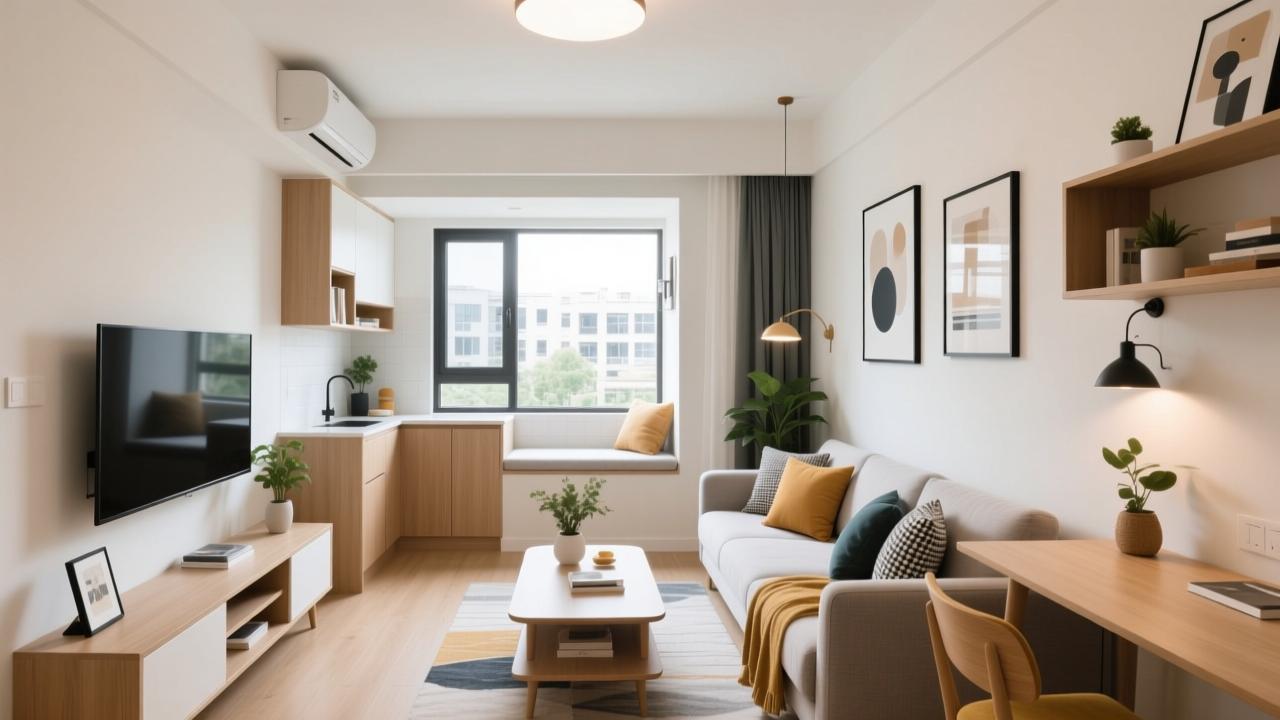 小户型家装设计怎么做?60平住出80平效果的3大设计秘诀 第3张 小户型家装设计怎么做?60平住出80平效果的3大设计秘诀 第3张