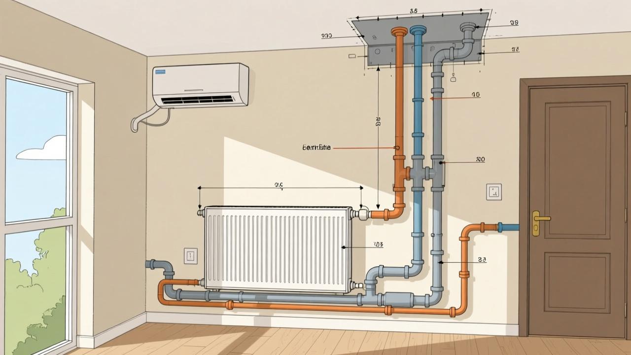 暖气安装示意图怎么看?家装采暖避坑指南,轻松看懂管道布局与设计优化 第2张 暖气安装示意图怎么看?家装采暖避坑指南,轻松看懂管道布局与设计优化 第2张